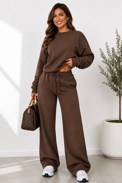 Brown Lounge Top