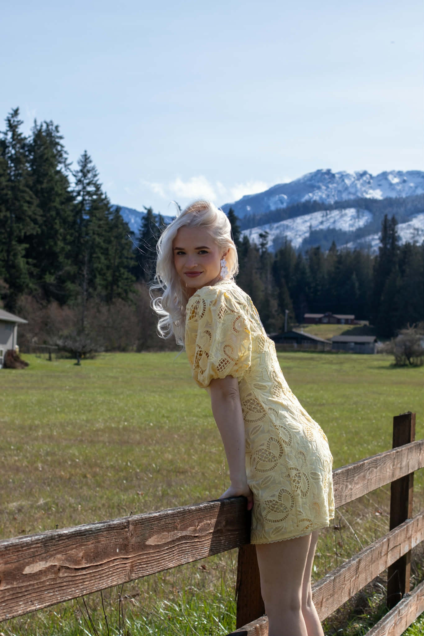 STEVE MADDEN Pale Yellow Elly Dress