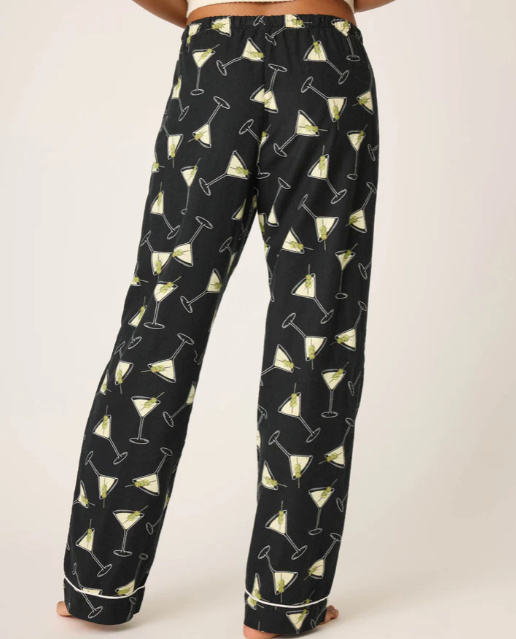 PJ Salvage Merrier With A Martini Flannel Pants