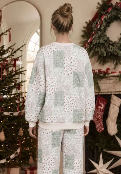 Quilted Patchwork Pants