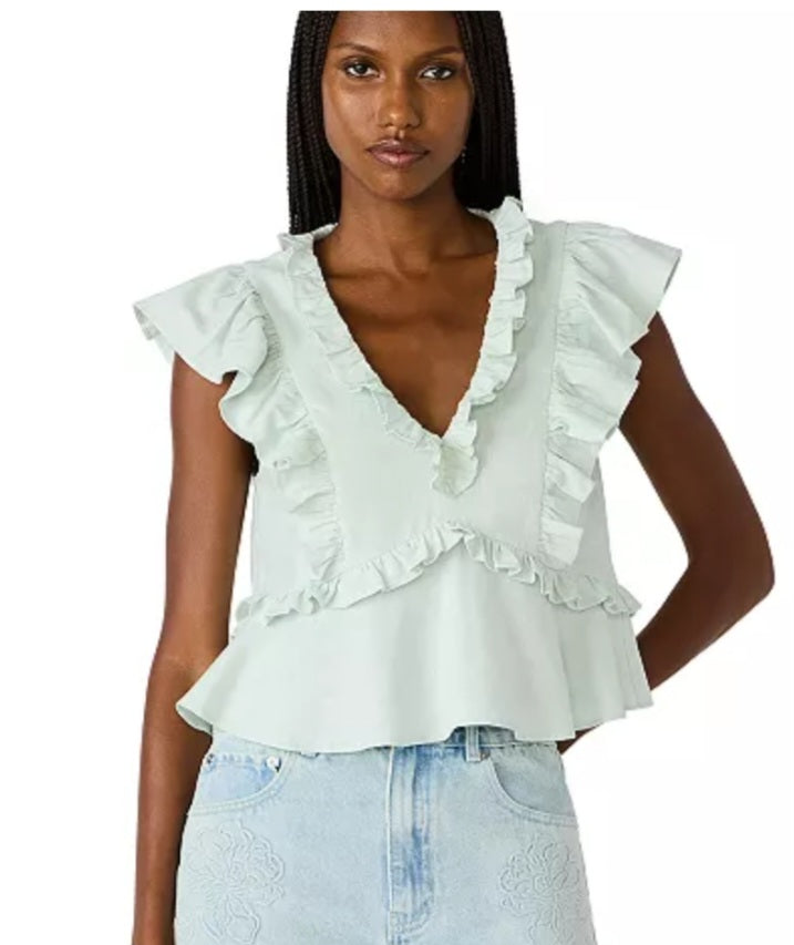 STEVE MADDEN powder puff verda top