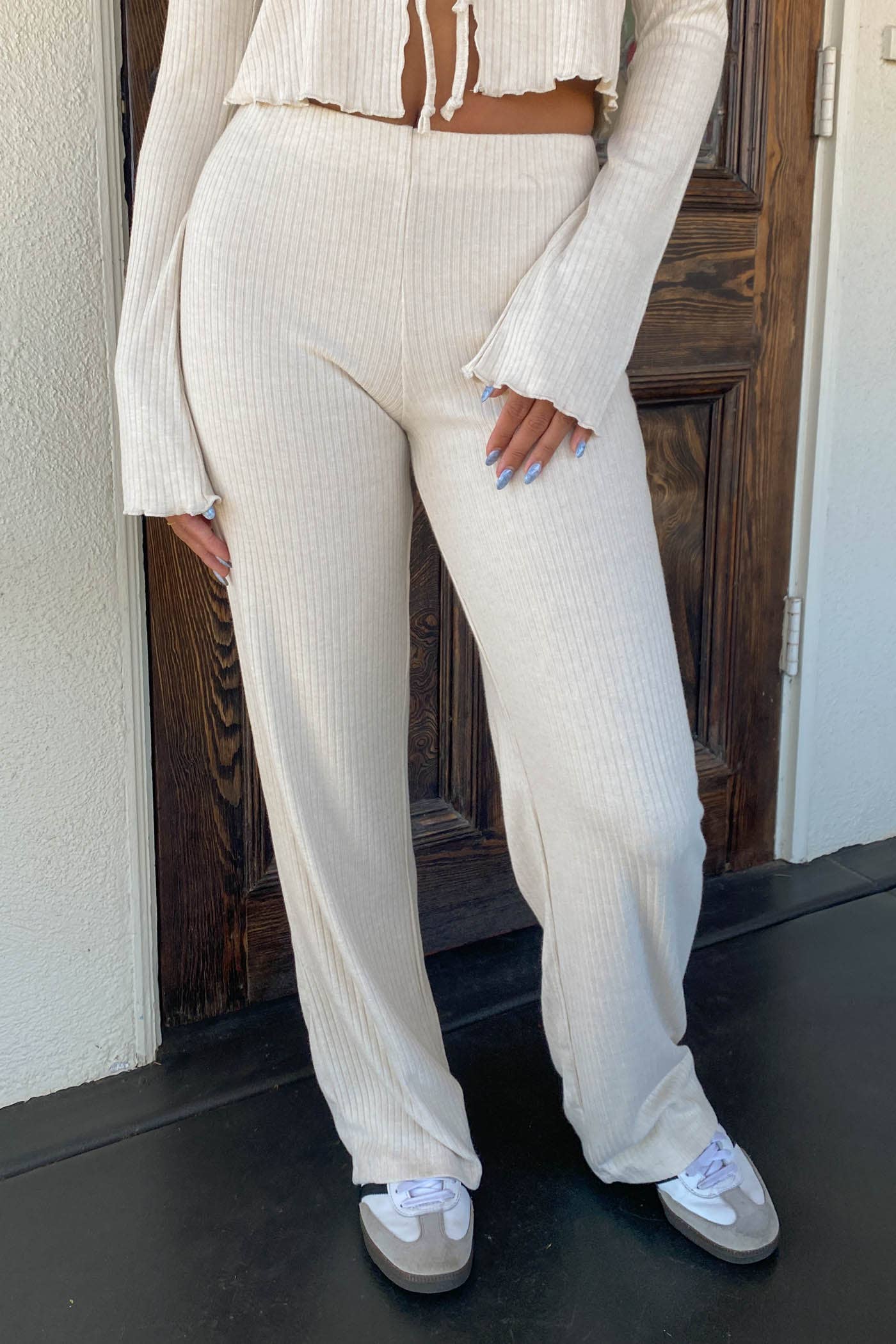 Ribbed Knit Pants