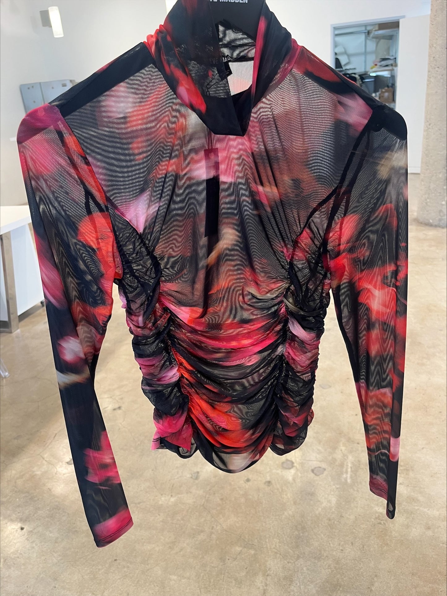 Steve Madden Blurry Floral TAYLORE TOP