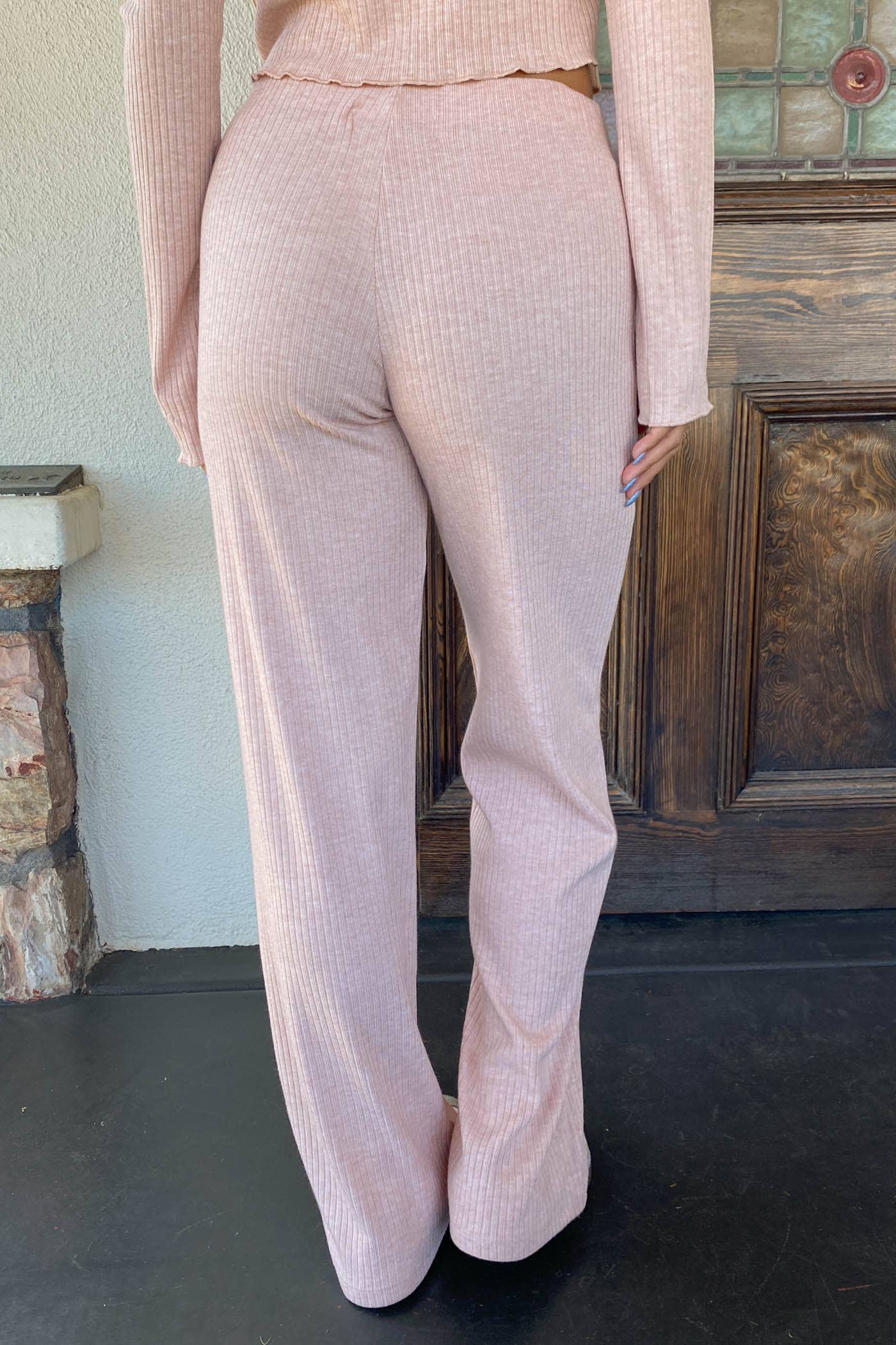 Ribbed Knit Pants