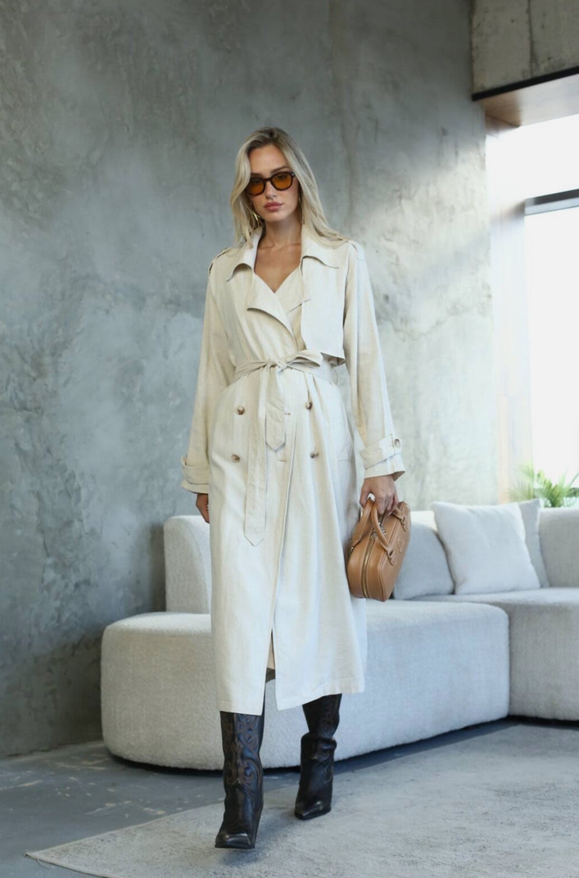 Steve Madden Lennox Trench Coat