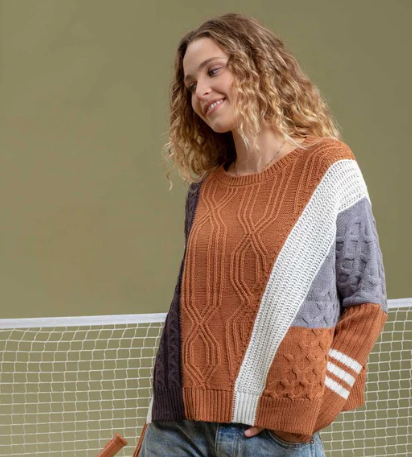 Colorblock Sienna Sweater