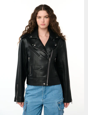 Blank NYC Moto Faux Leather Jacket