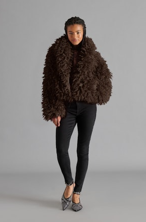 Steve Madden DARK ESPRE Fluffy Jacket