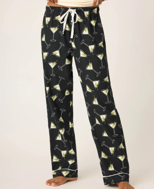 PJ Salvage Merrier With A Martini Flannel Pants