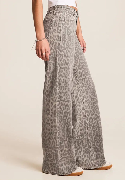 VERVET leopard print jeans