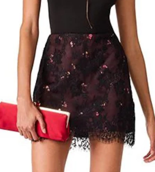 STEVE MADDEN black violet skirt