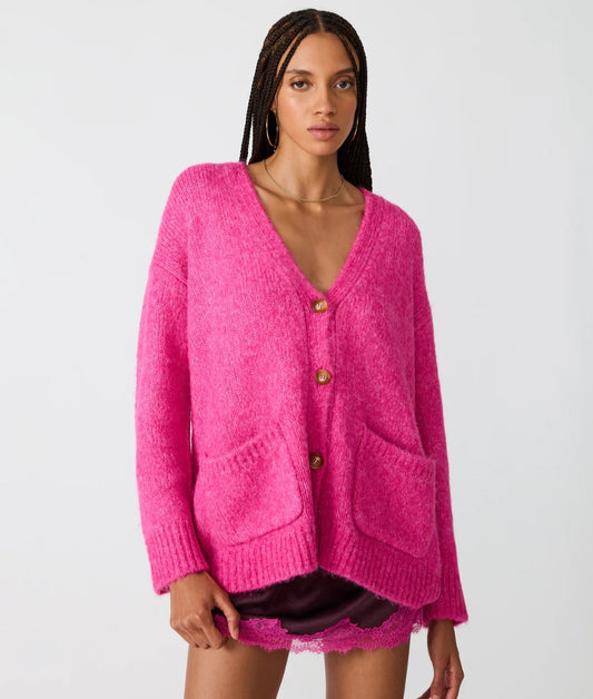 STEVE MADDEN rosebud cardigan