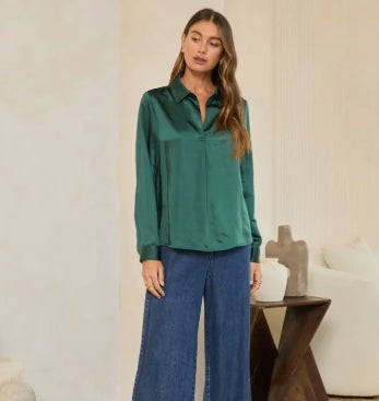 Classic Satin Shirt