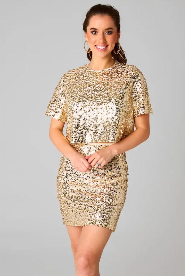 Spicy Sarabi Sequin Skirt