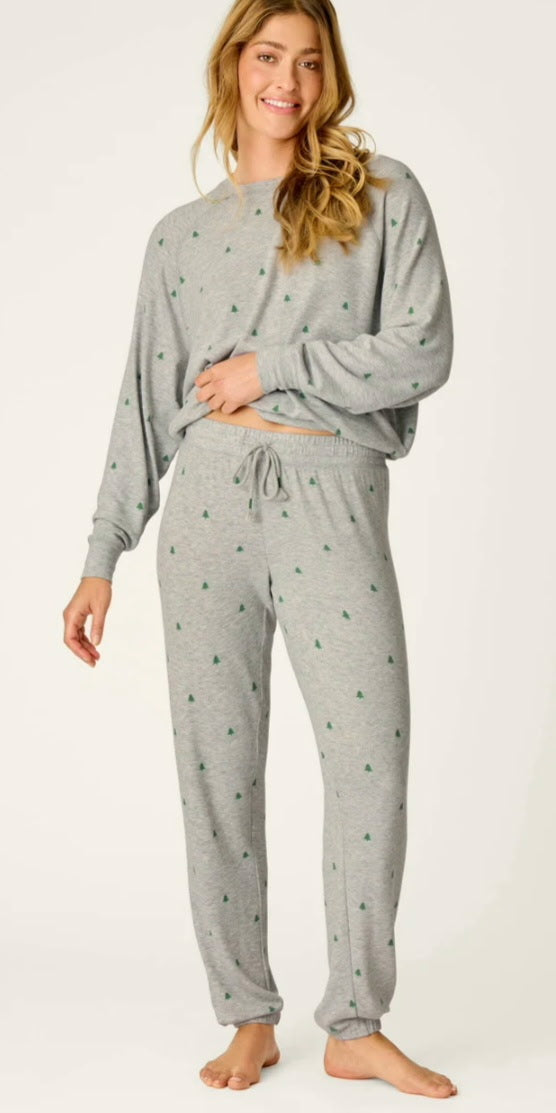 PJ SALVAGE happy camper pajama bottom