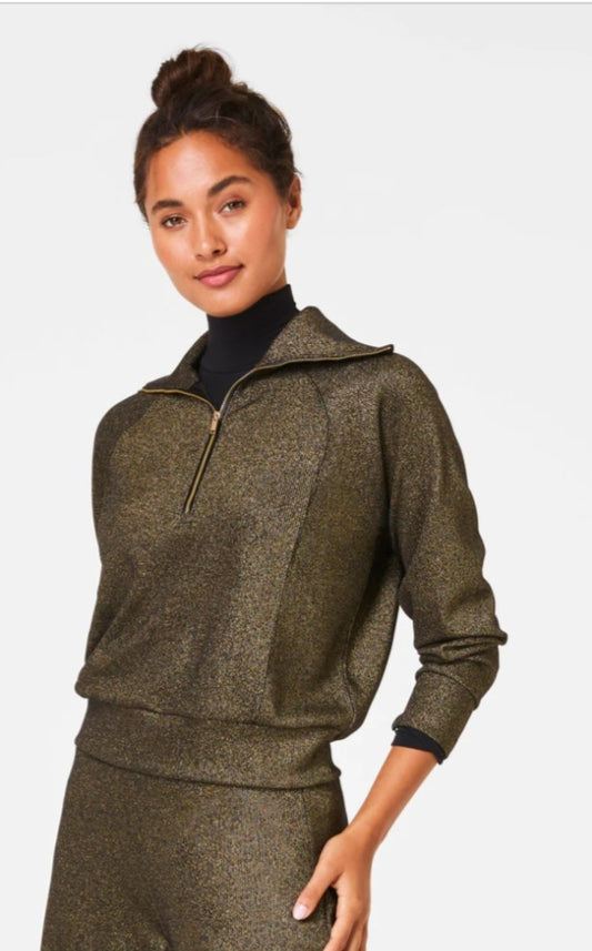 SPANX Air Essentials Half Zip Sweater